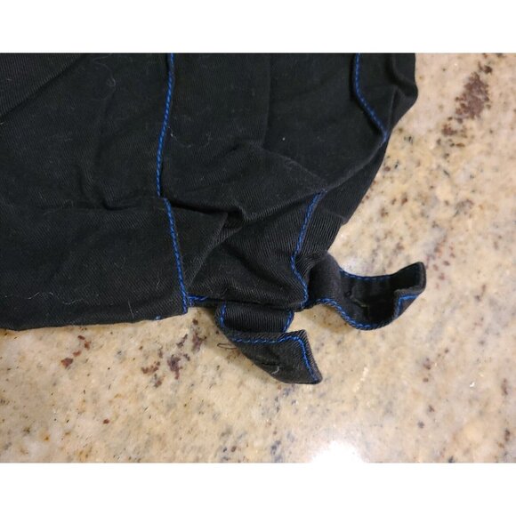 Illig Y2K Rave Cargo Breakaway Pocket Black Blue - Picture 4 of 9